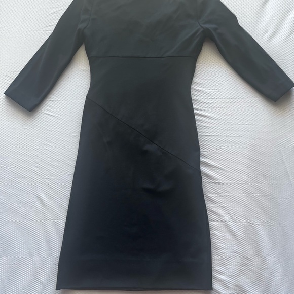 Diane Von Furstenberg Elegant Black Midi Dress NWT - Picture 10 of 10